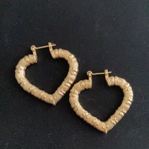 Cute heart hoops